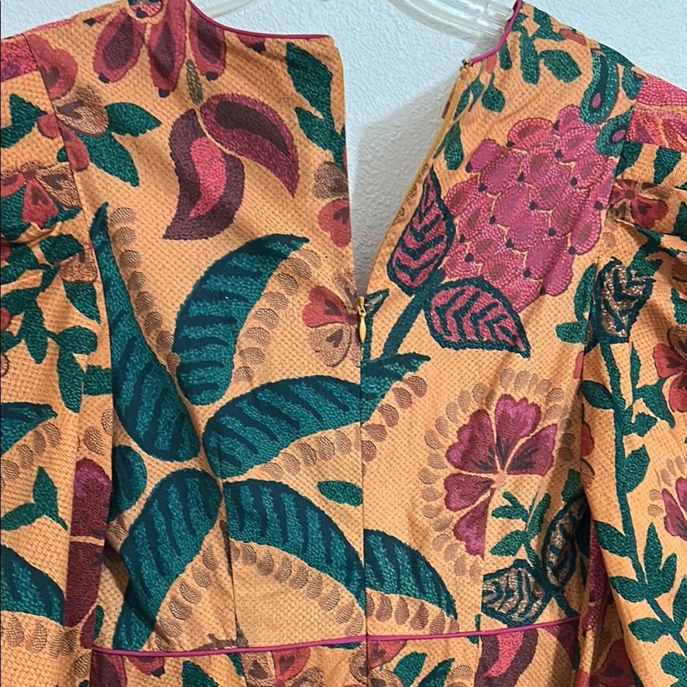 FARM Rio Multicolor Floral Long Sleeve Dress - Picture 9 of 11